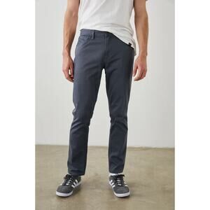 Rails Men's 30 Storm Cloud Blue/Gray Corduroy Twill Straight Leg Pants NWT
